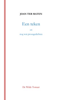 Een teken - Joan Ter Maten
