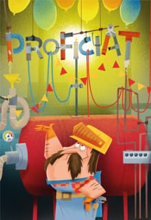 Klinkende kaart - Proficiat -  Het Geluidshuis Uitgeverij BV