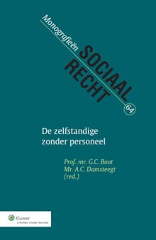 De zelfstandige zonder personeel - G.C. Boot, A.C. Damsteegt, ...