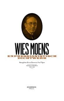 Wies Moens. Gedichten - Els Van Damme, Yves T'Sjoen, ...