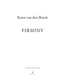 Koen van den Broek, firminy - Luk Lambrecht