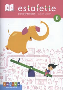 Estafette - buiten spelen E4-B plus - Antwoordenboek - Marion van der Meulen