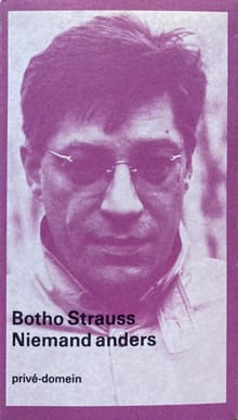 Niemand anders - B. Strauss, Botho Strauss