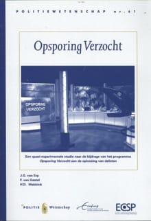 Opsporing verzocht - Judith van Erp, F. van Gastel, ...