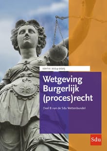 Wetgeving Burgerlijk (proces)recht - 2024-2025 - 