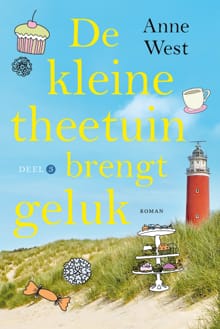 De kleine theetuin brengt geluk - Anne West
