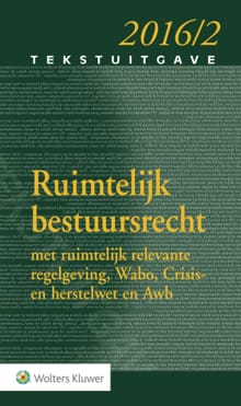 Ruimtelijk bestuursrecht 2016.2 - 