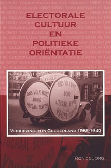 Electorale cultuur en politieke orientatie - R. de Jong, R. de Jong