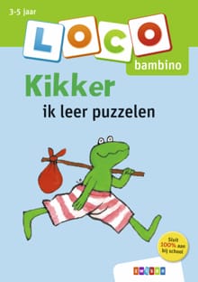Kikker ik leer puzzelen - 3-5 jaar - Max Velthuijs