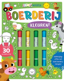 Boerderij kleuren! - Kleurmania - Stephanie Moss