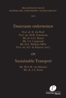 Duurzaam ondernemen en Sustainable Transport - H. de Wulf, M.W. Scheltema, ...