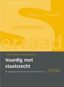 Vaardig met staatsrecht - AR Houweling, MC van Koppen