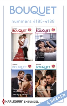 Bouquet e-bundel nummers 4185 - 4188 - Carol Marinelli, Millie Adams, ...