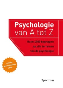 Psychologie van A tot Z - Ad Bergsma