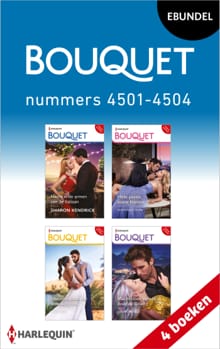 Bouquet e-bundel nummers 4501 - 4504 - Sharon Kendrick, Chantelle Shaw, ...