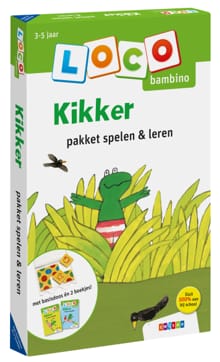 Loco bambino Kikker pakket spelen & leren - Max Velthuijs