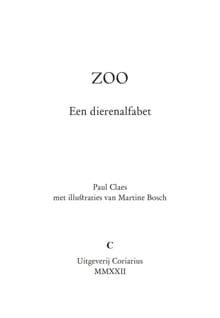 Zoo - Paul Claes