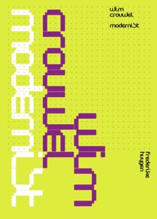 Wim Crouwel modernist - Frederike Huygen