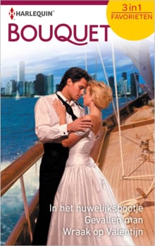 In het huwelijksbootje ; Gevallen man ; Wraak op Valentijn (3-in-1) - Sharon Kendrick, Leigh Michaels, ...