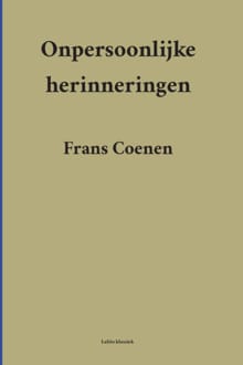 Onpersoonlijke herinneringen - Frans Coenen