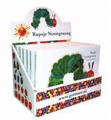Rupsje Nooitgenoeg mini display 12 ex - Eric Carle