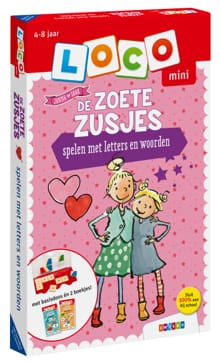Loco mini De Zoete Zusjes spelen met letters en woorden - 4-8 jaar - Hanneke de Zoete