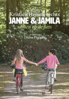 Janne & Jamila samen op de fiets - Kristien Hemmerechts