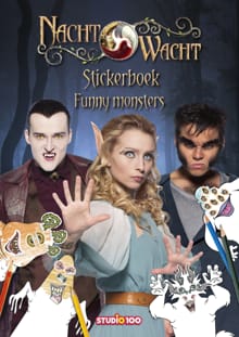 Nachtwacht : stickerboek - Funny monsters - Gert Verhulst