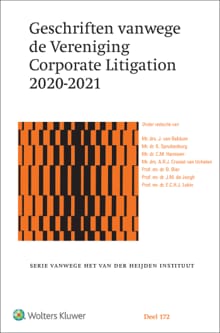 Geschriften vanwege de Vereniging Corporate Litigation 2020-2021 - J. van Bekkum