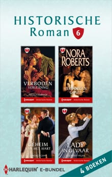 Historische roman e-bundel 6 (4-in-1) - Nicola Cornick, Nora Roberts, ...
