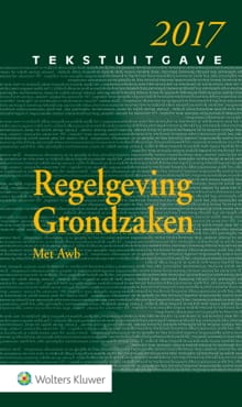Regelgeving grondzaken 2017 - 2017 - 