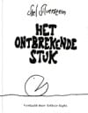 Het ontbrekende stuk - Shel Silverstein, Arthur Japin