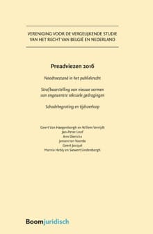 Preadviezen - 2016 - Geert van Haegenborgh, Willem Verrijdt, ...