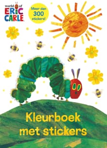 Kleurboek met stickers - Eric Carle
