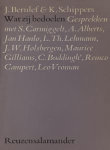 Wat zij bedoelen - J. Bernlef, K. Schippers