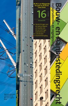 Jurisprudentie en regelgeving - M.A. van Wijngaarden, M.A.B. Chao-Duivis