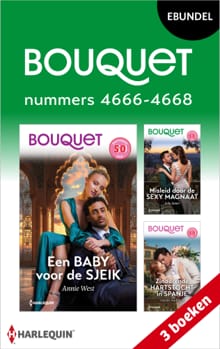 Bouquet e-bundel nummers 4666 - 4668 - Annie West, Julia James, ...