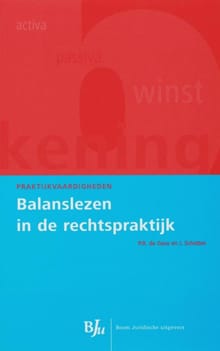 Balanslezen in de rechtspraktijk - P.R. de Geus, Jaap Scholten