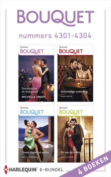 Bouquet e-bundel nummers 4301 - 4304 - Michelle Smart, Andie Brock, ...