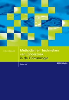 Methoden en technieken van onderzoek in de criminologie - Catrien Bijleveld