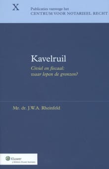Kavelruil - J.W.A. Rheinfeld