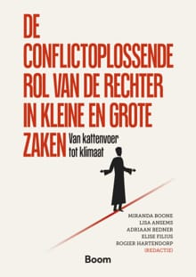 De conflictoplossende rol van de rechter in kleine en grote zaken - 
