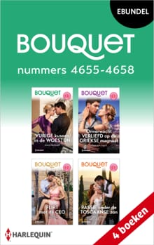 Bouquet e-bundel nummers 4655 - 4658 - Carol Marinelli, Fleur van Ingen, ...