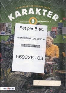 Karakter (5 ex) - groep 8 - leeswerkboek 1 -  Jansen
