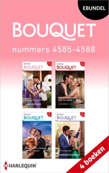 Bouquet e-bundel nummers 4585 - 4588 - Dani Collins, Kim Lawrence, ...