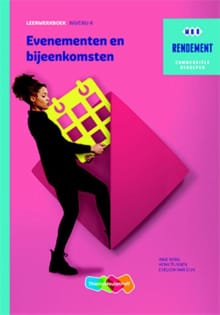 Evenementen & bijeenkomsten - niveau 4 - Leerwerkboek - Inge Berg, Henk Tijssen