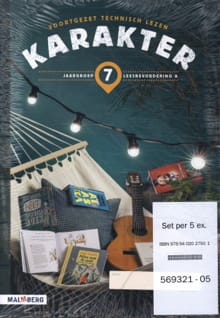 Karakter (5 ex) - groep 7 - Leesbevordering A -  Jansen