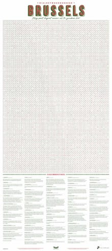 Dialectposter: BRUSSELS - Dieter Coppens, Tom Suykens