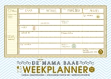 De nieuwe Mama Baas weekplanner -  Mama Baas
