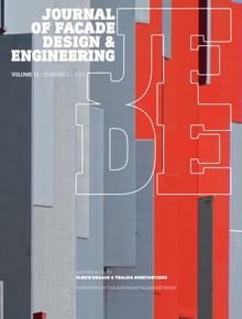 Journal of Facade Design Engineering - 
